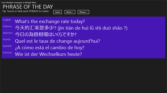 Languages On The Go screenshot 2
