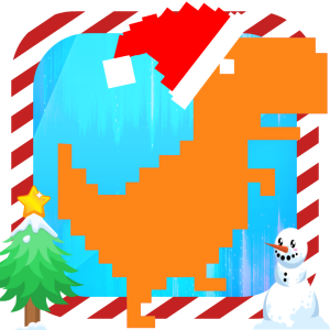 Dino runner - Trex Christmas Game Chrome