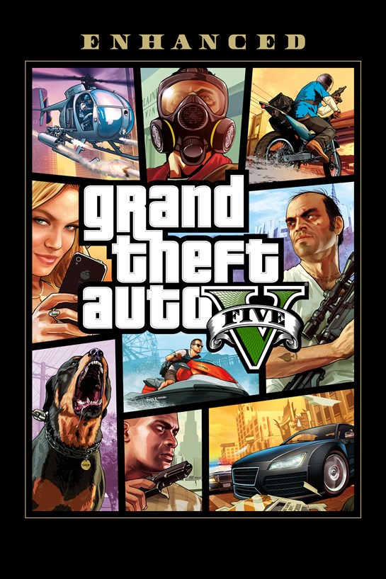 Снимок коробки Grand Theft Auto V Enhanced (PC)