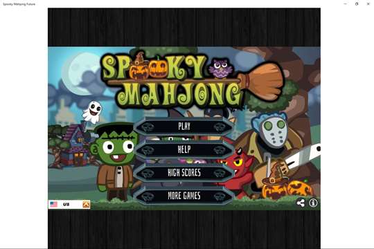 Spooky Mahjong Future screenshot 1