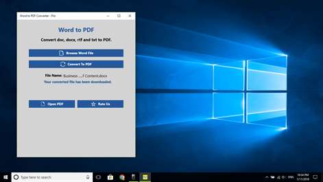 Word to PDF Converter - Pro Screenshots 2