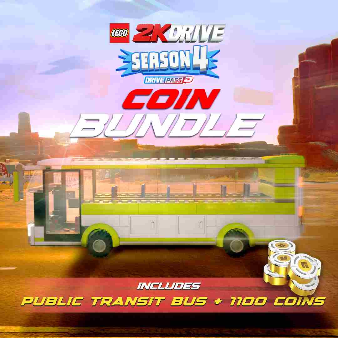 Pacote de Moedas da 4ª Temporada do LEGO® 2K Drive