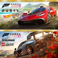Lot comprenant les éditions Premium Forza Horizon 4 et Forza Horizon 5
