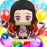 Nezuko Tanjiro Bubble Shooter