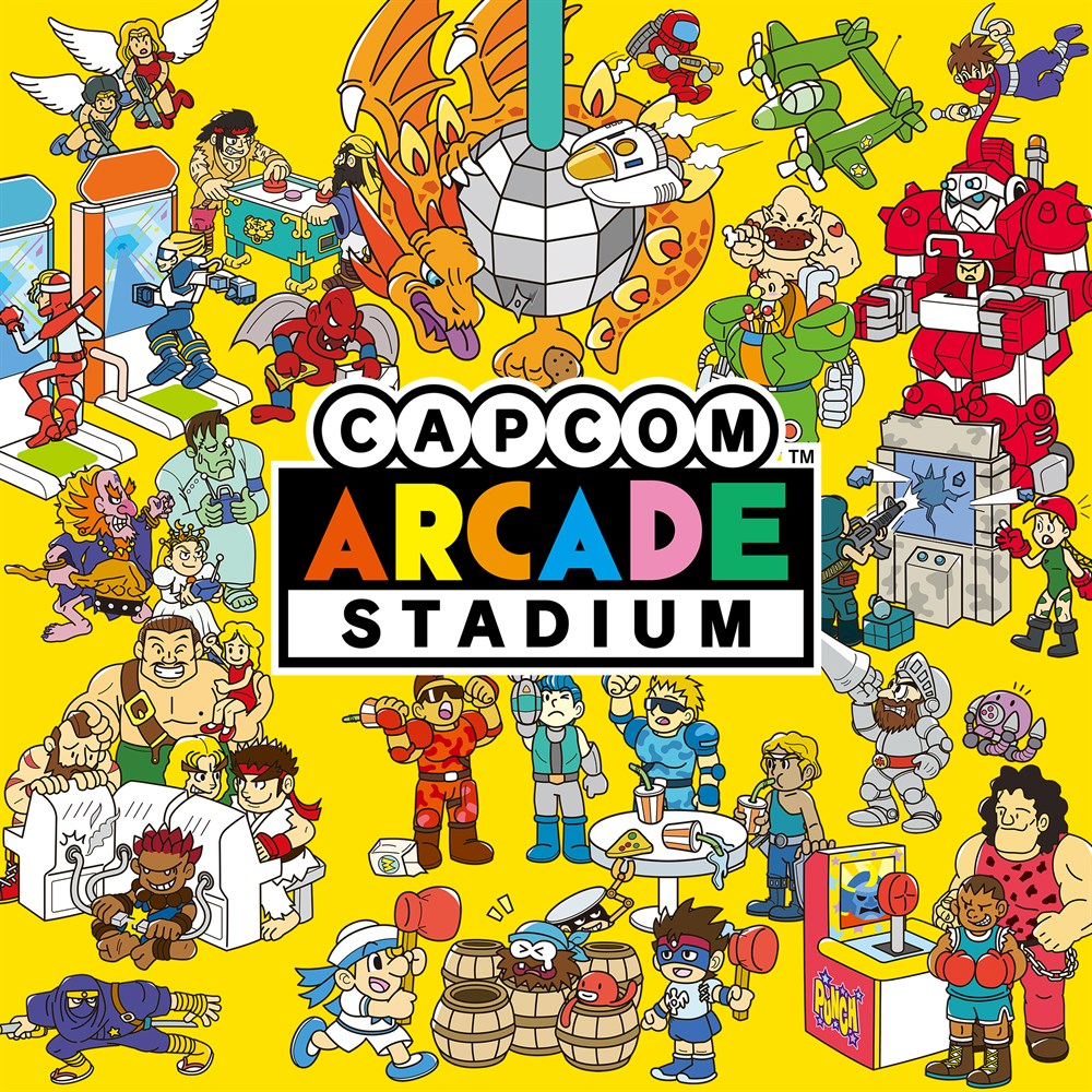 Capcom Arcade Stadium cover art (full size)