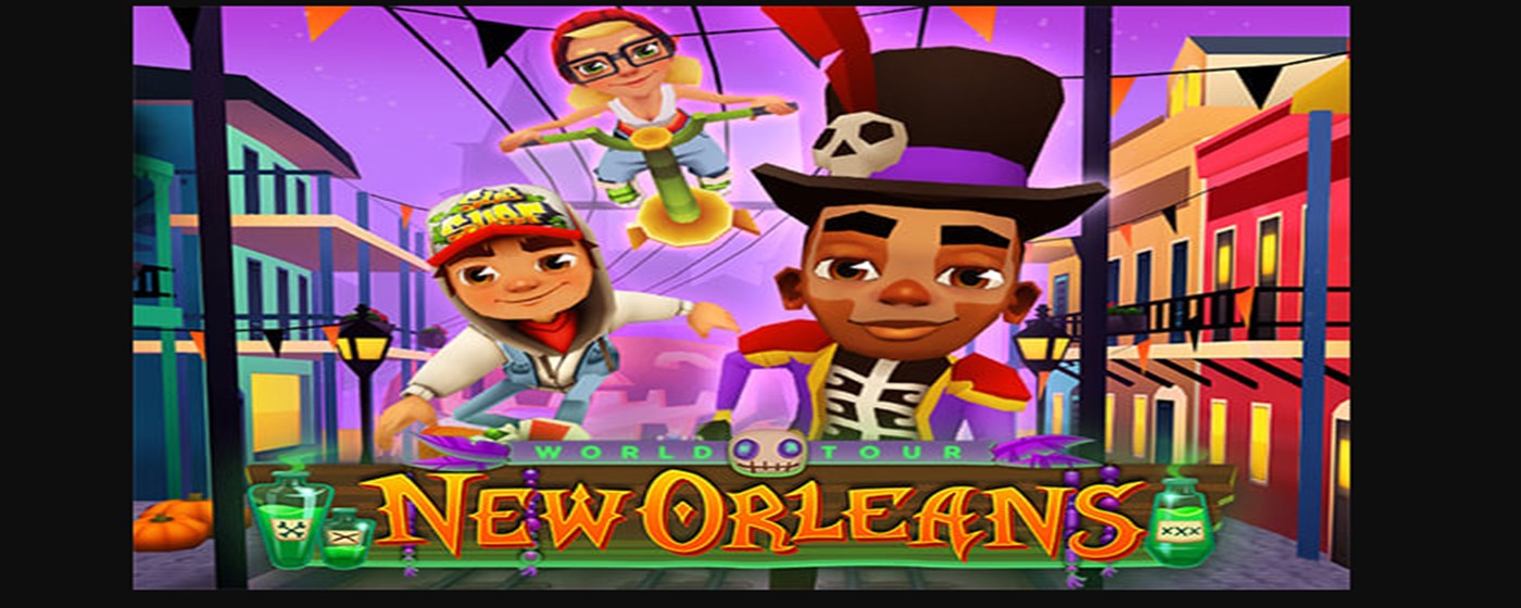 Subway Surfers Orleans Game marquee promo image