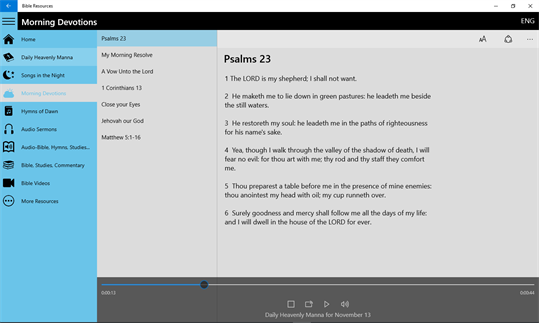 Bible Study Tools - Audio, Video screenshot 3