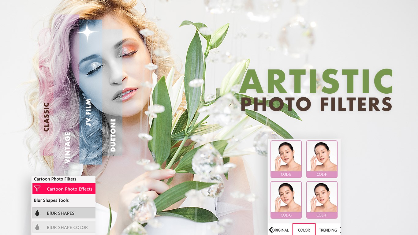 Cartoon Photo Filters－CoolArt - Íoslódáil saor in aisce agus suiteáil ar  Windows | Microsoft Store, image size:1366x768