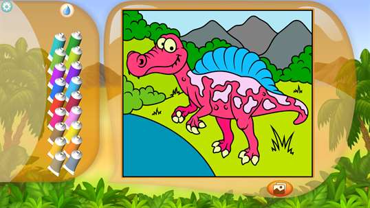 Paint by Numbers - Dinosaurs + screenshot 4