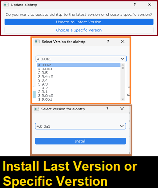 #4. Python Package Installer (Windows) By: aria vision