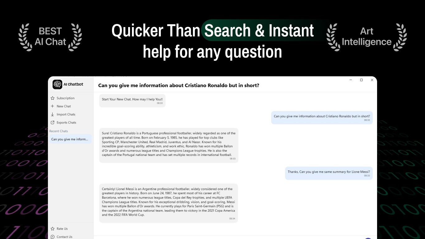 AI Chatbot - Smart Artificial Intelligence Assistant screenshot