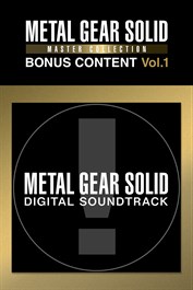 METAL GEAR SOLID: MASTER COLLECTION Vol.1 Pre-Order Bonus