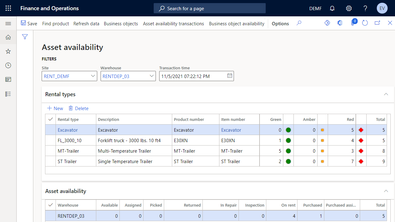 Snapshot 4 of DynaRent Solutions Suite