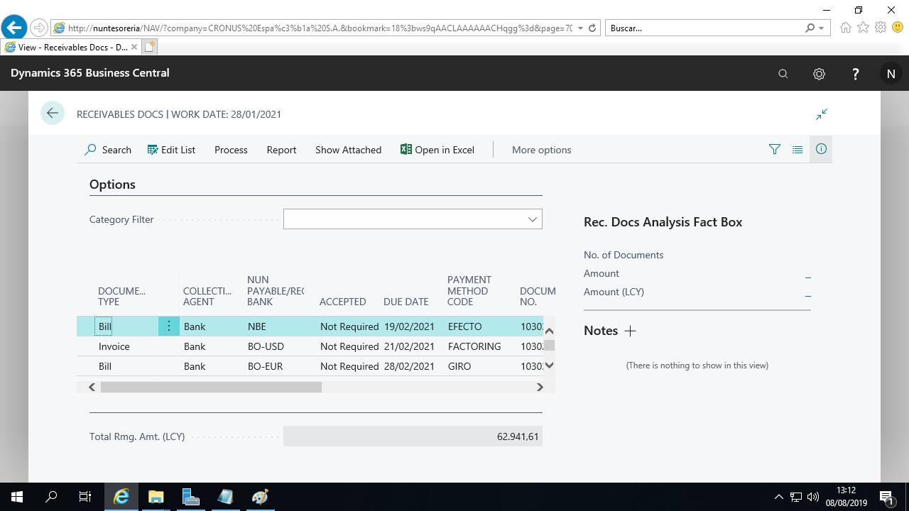Snapshot 3 of cashflow