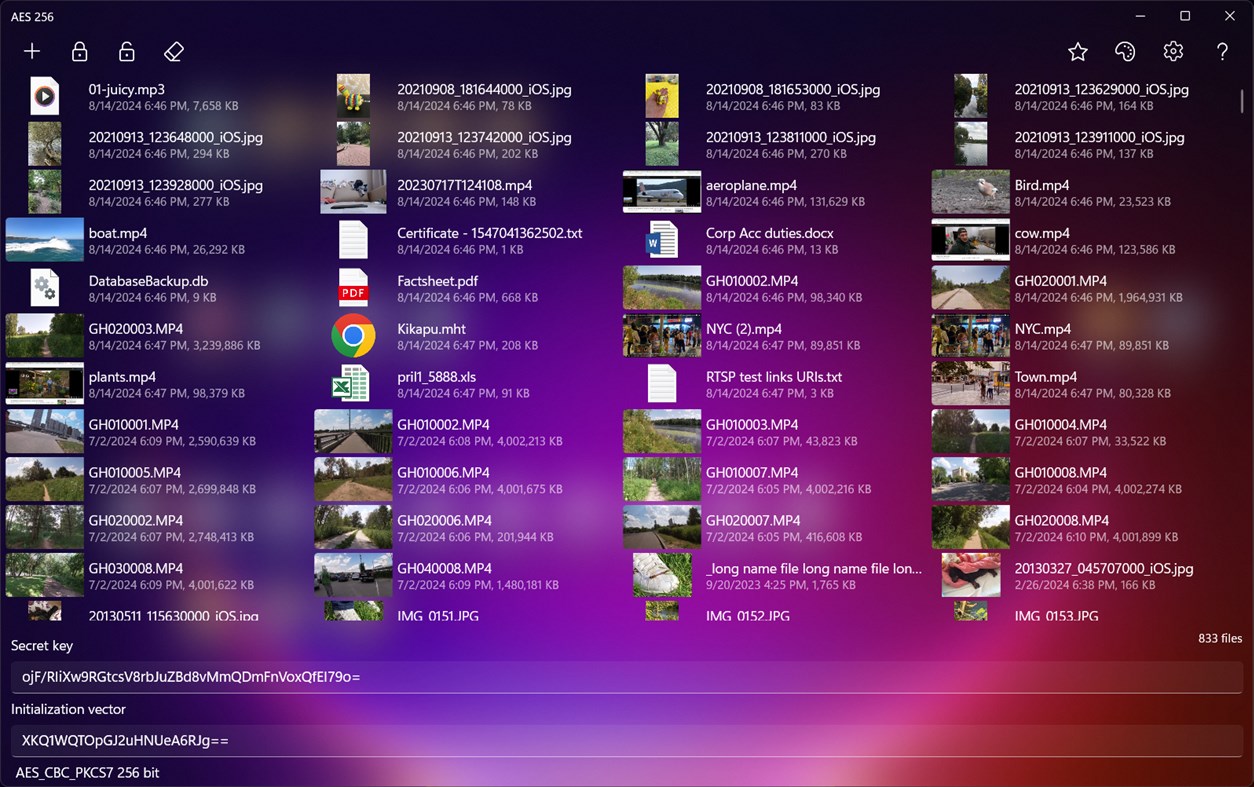 #4. AES 256 (Windows) Podle: Alexander Komarov