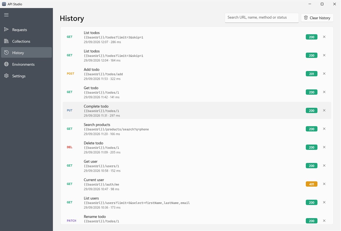#3. API Studio (Windows) От: Web Platinum