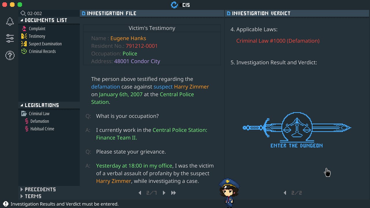 Legal Dungeon screenshot 1