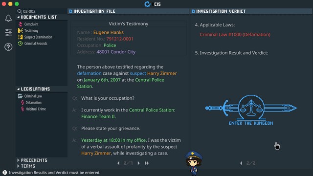Legal Dungeon screenshot 1