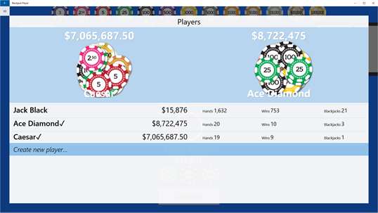 Blackjack Player screenshot 3