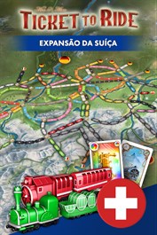 Ticket to Ride®: Expansão da Suíça