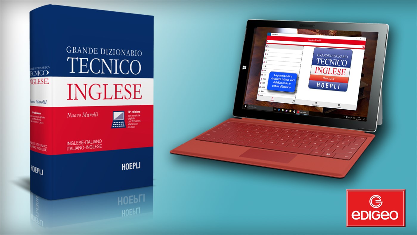 #1. English Technical Dictionary - Hoepli (Windows) 게시자: Edigeo srl