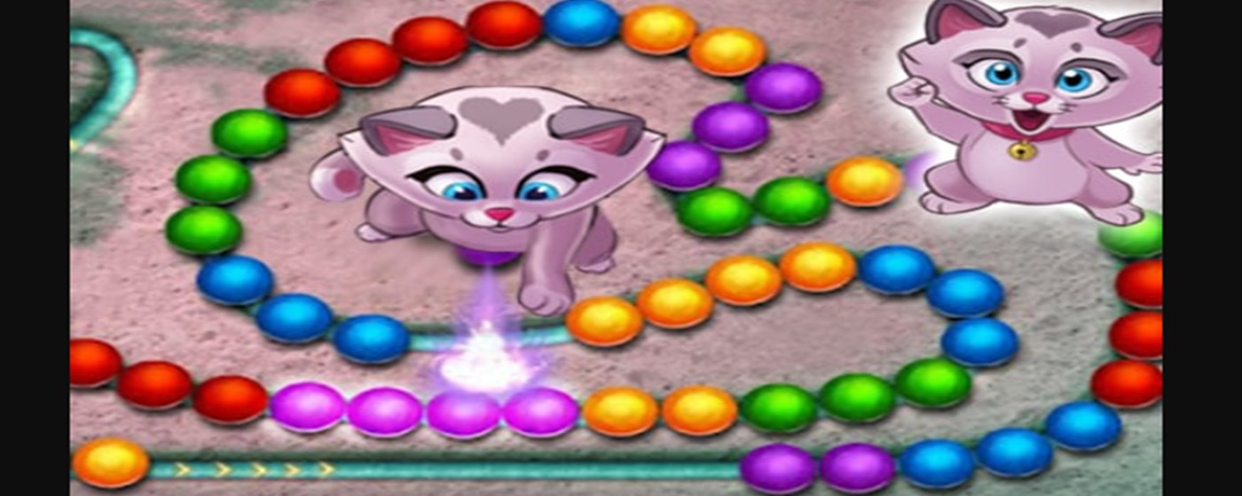 Kitty Marbles Game marquee promo image
