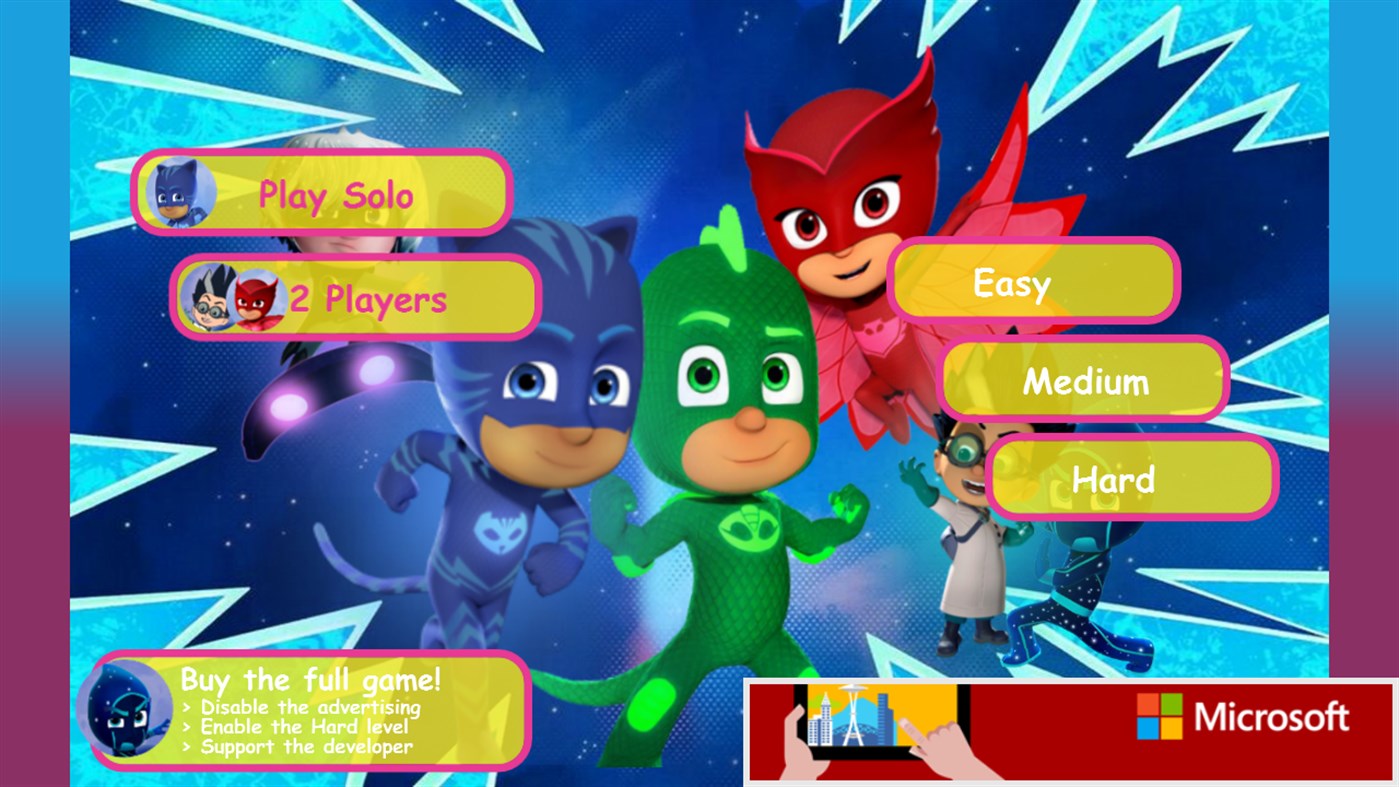 #1. PJ Masks Memory (Windows) 由: Valybonny
