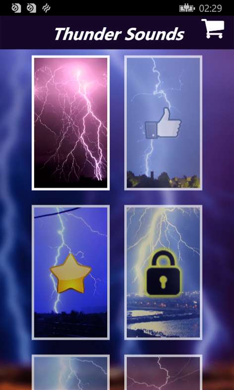 Thunder Sounds:Relaxing Sounds of Nature Screenshots 2
