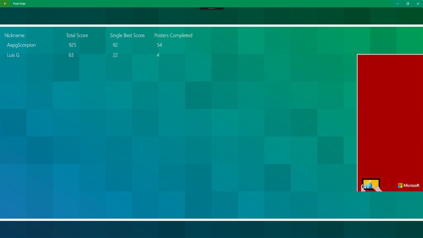 #4. Postr Fade (Windows) By: Neuralnet LLC