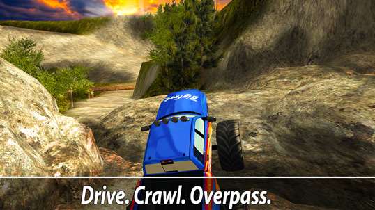 Offroad Rock Crawler Driving screenshot 2