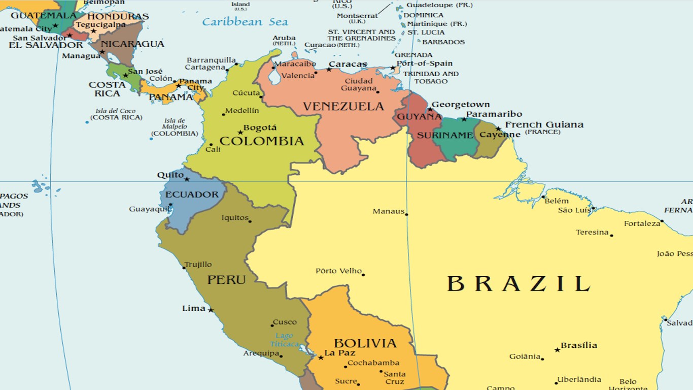 Столица гондураса на карте. Географическое положение Гондураса. Страна Гондурас на карте.