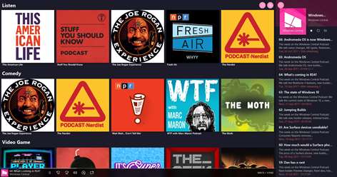 Podcasted Screenshots 1