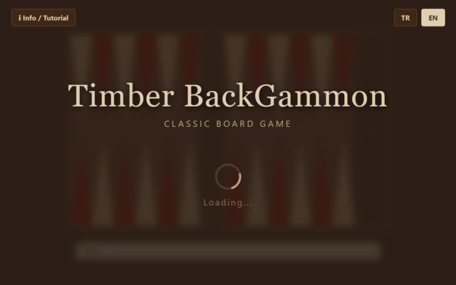 Timber BackGammon Pro screenshot 1