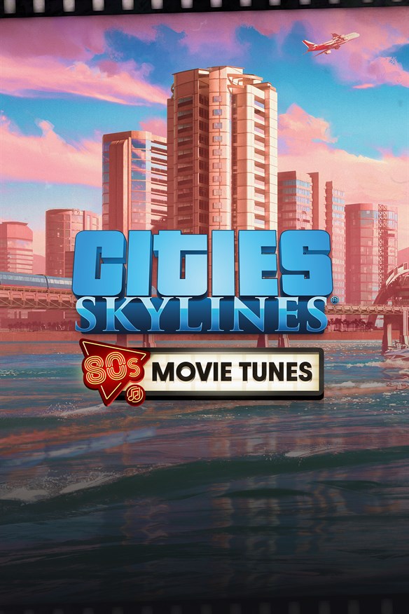 Cities: Skylines - 80's Movies Tunes Xbox Series X|S and Xbox One cover art