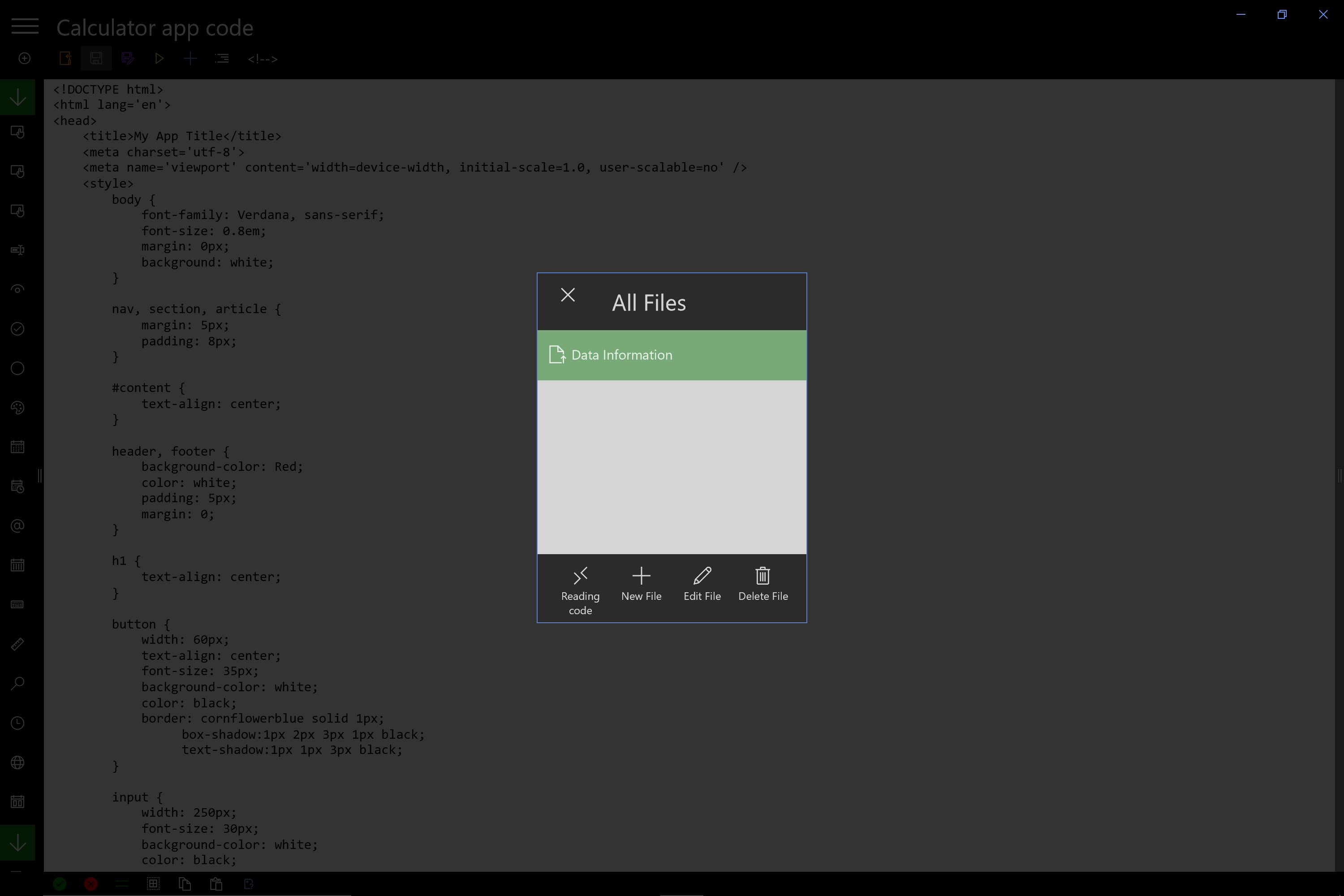 JavaScript Studio for Windows 10