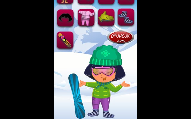 Dora Ski Dress Up Game