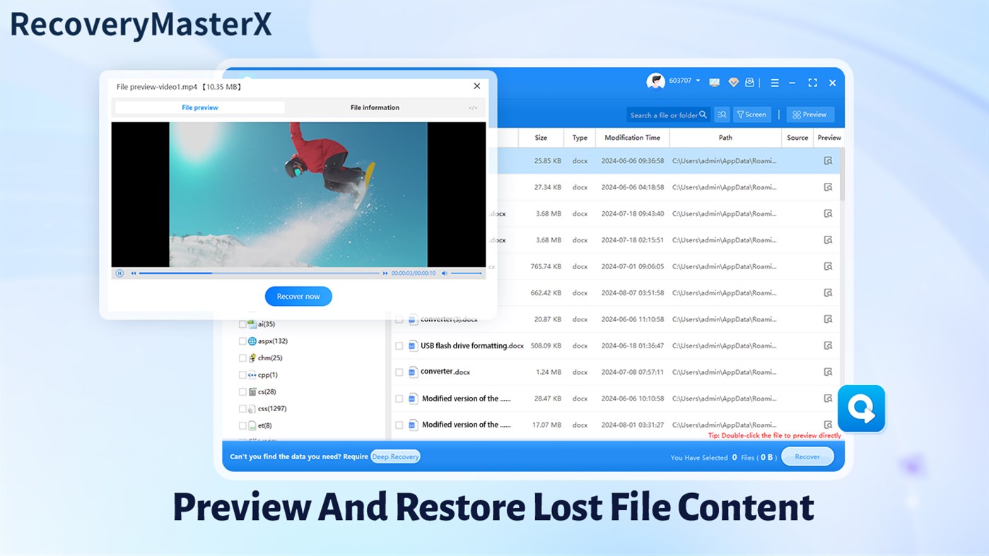 #4. Recovery Master X (Windows) 게시자: MIRACLE GAMES INC.