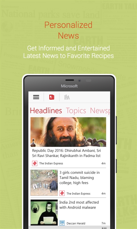 Dailyhunt Screenshot