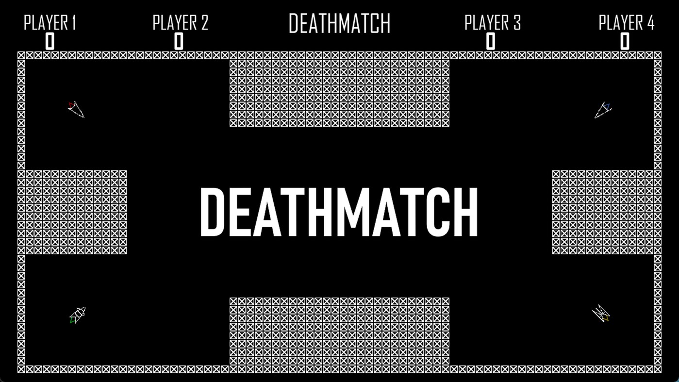 #4. Vectoroids (Windows) 由: LoadUpGames.com