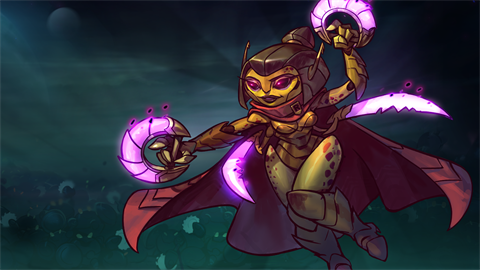 Qi'Tara - Awesomenauts Assemble! Character