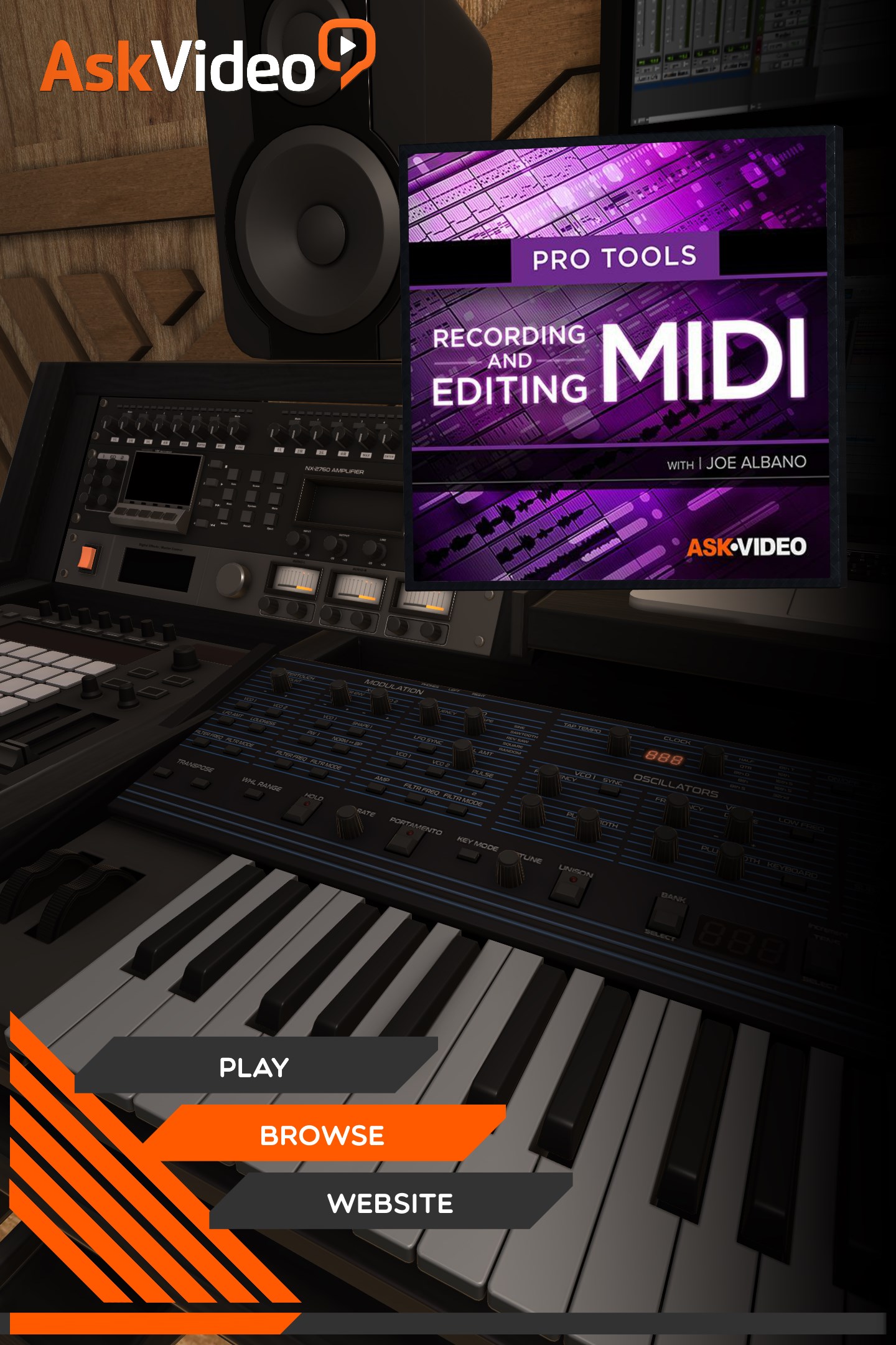 Recording and Editing MIDI Course For Pro Tools