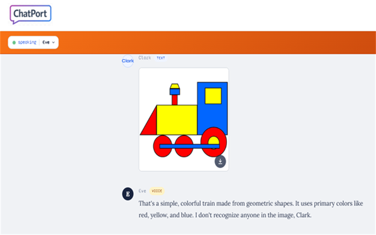 ChatPort – Describe images instantly