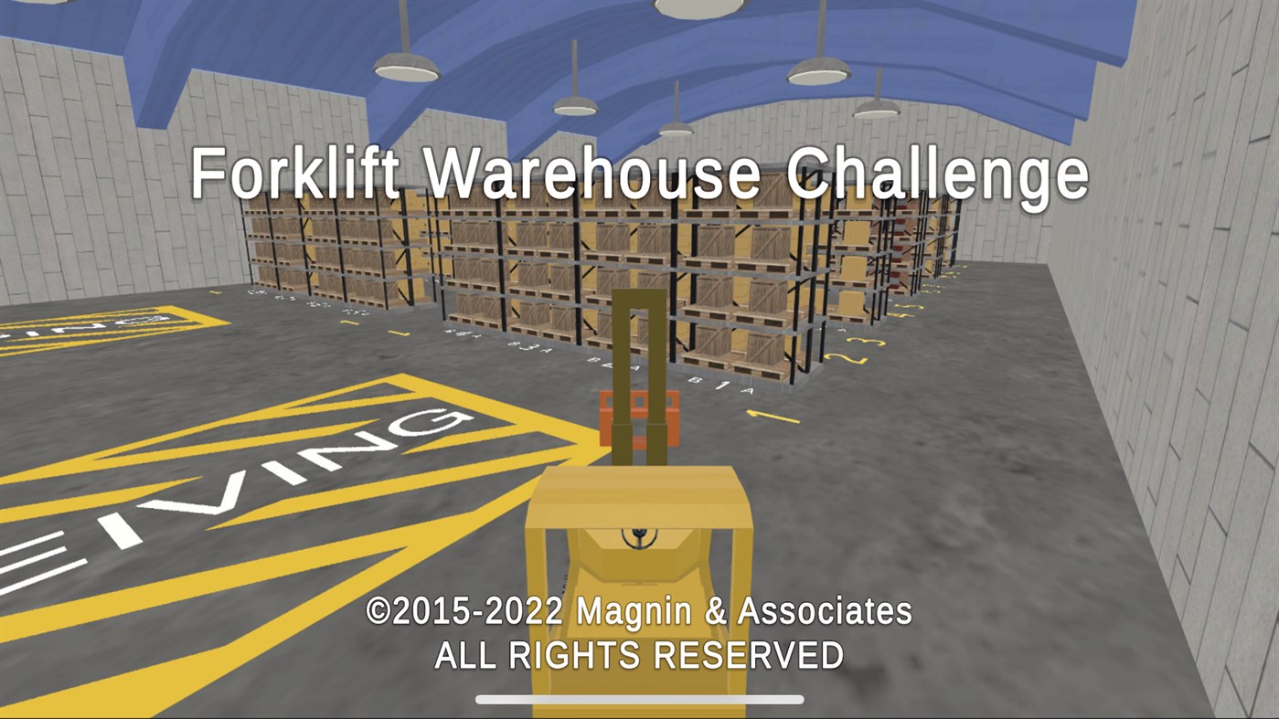 #1. Forklift Warehouse Challenge (Windows) 作者: Magnin and Associates