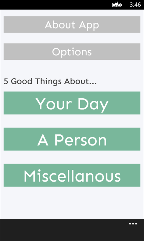 5 Good Things Screenshots 2
