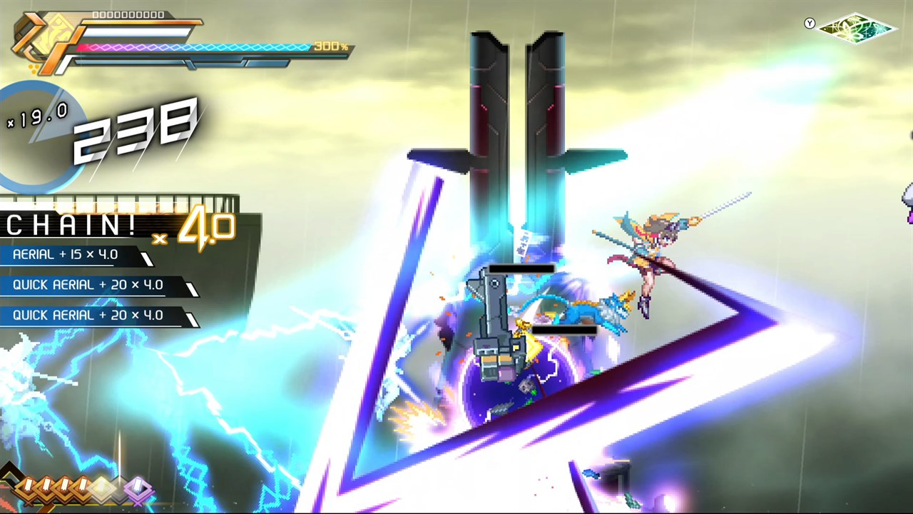 Azure Striker GUNVOLT 3 screenshot 1