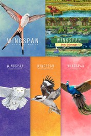 Wingspan + Europe + Océanie + Asia + Packs Décoratifs
