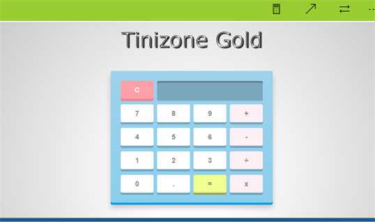 Calculator Gold screenshot 1