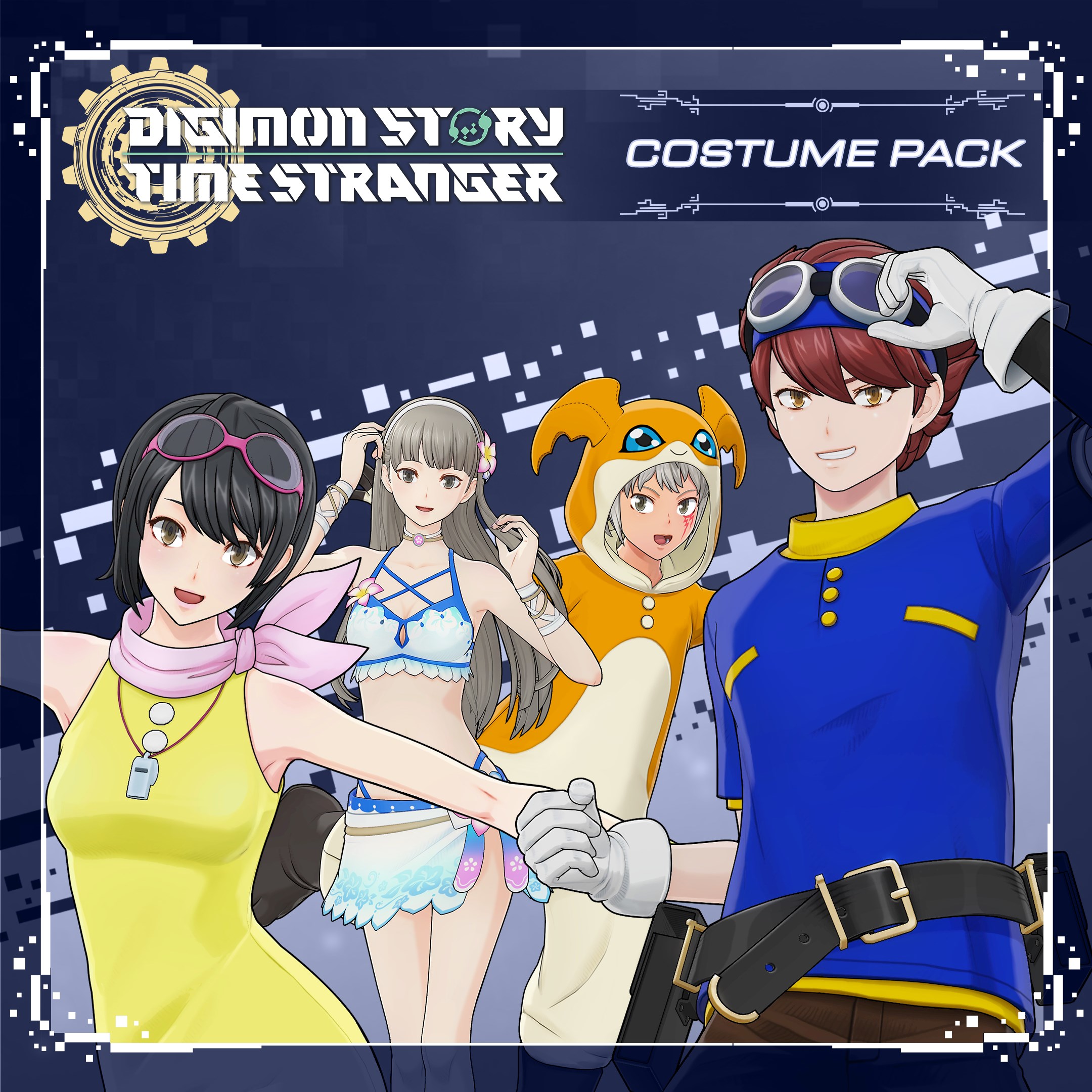 Digimon Story Time Stranger - Pacote de Trajes
