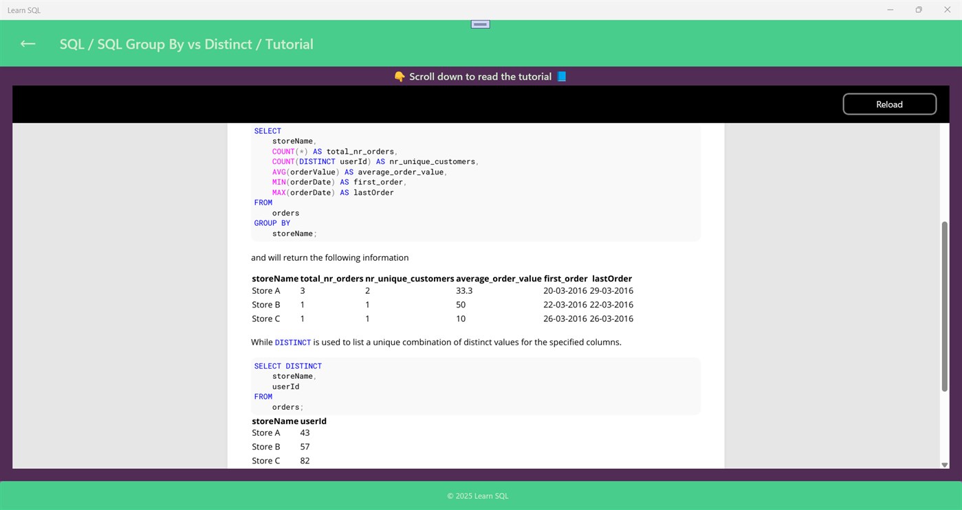 #6. Learn SQL (Windows) 作者: Narendrayadav