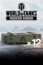 World of Tanks: 12 cofres de guerra de sargento